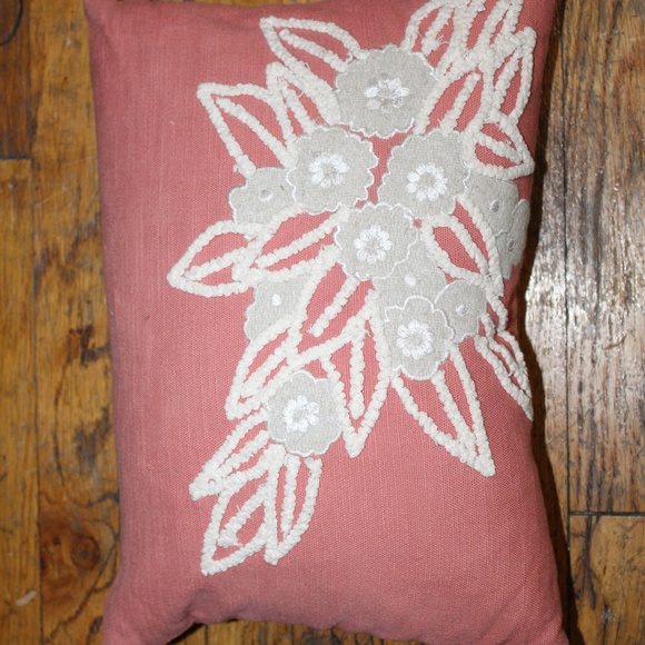 Celerie by Celerie Kemble Lumbar Embroidered Pillow. - Picture 11 of 12